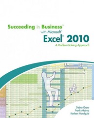 Microsoft excel 2010 homework help