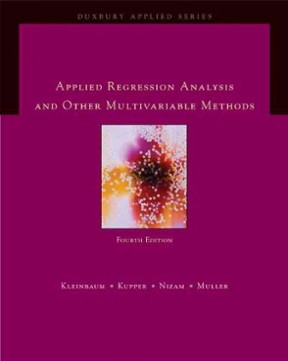 Applied Regression Analysis And Other Multivariable Methods Rent 9781285051086 Chegg Com