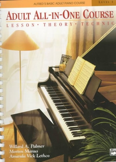 Alfred's Basic Adult All-in-One Piano Course 9780882849317 by Manus, Morton
