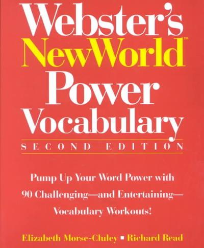 Webster's New World Power Vocabulary 9780785815334 by Morse-Cluley, Elizabeth Read, Richard