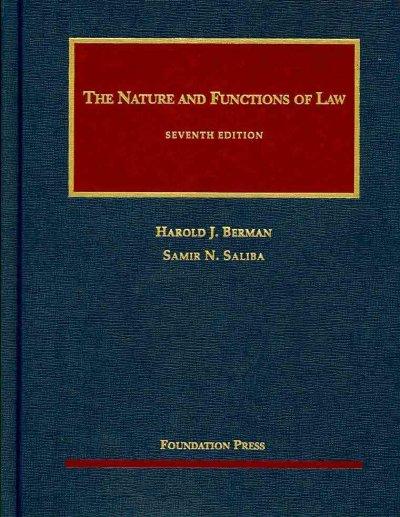 The Nature and Functions of Law