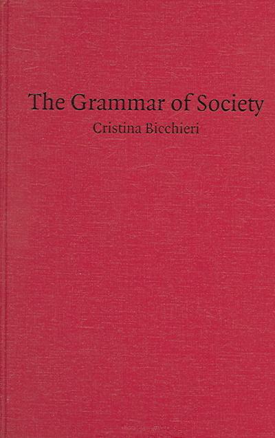 The Grammar of Society