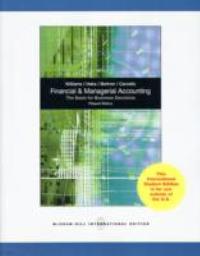Financial and managerial accounting homework help