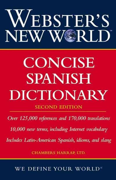 Webster's New World Concise Spanish Dictionary 2nd edition 9780471748366 by
