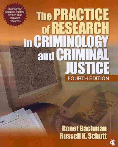 The Practice of Research in Criminology and Criminal Justice