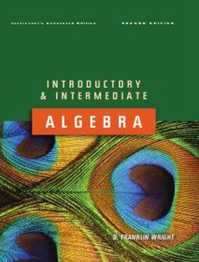Introductory and Intermediate Algebra 2nd edition 9781932628784 by
