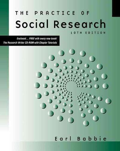 The Practice of Social Research (with CD-ROM and InfoTrac)