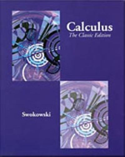 Cengage Advantage Books: Calculus 5th edition 9780534435387 by Swokowski, Earl W.