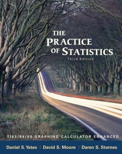 The Practice of Statistics 3rd edition 9780716773092 by Yates, Dan