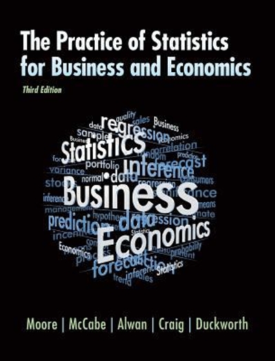The Practice of Statistics for Business and Economics 3rd edition 9781429232814 by Moore, David S.