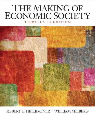 The Making of Economic Society
