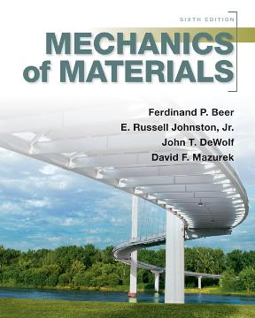 mechanics of materials 6th edition rent 9780073380285 chegg com 6th e