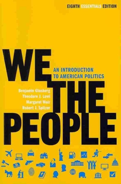 We the People 8th edition 9780393935653 by Ginsberg, Benjamin