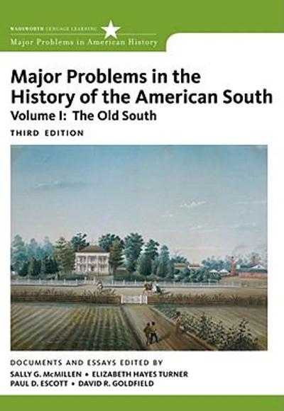 Major Problems in the History of the American South