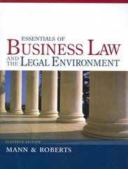 Essentials of Business Law and the Legal Environment 11th edition