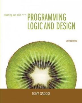 starting out with programming logic and design tony gaddis Encuentra starting out with programming logic and design (what's new in computer science) de tony gaddis (isbn: 9780134801155) en amazon envíos gratis a partir de 19. starting out with programming logic and design tony gaddis Encuentra starting out with programming logic and design (what's new in computer science) de tony gaddis (isbn: 9780134801155) en amazon envíos gratis a partir de 19.