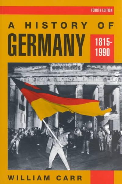 A History of Germany, 1815-1990