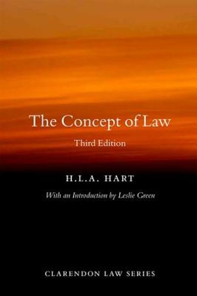 The Concept of Law 3rd edition 9780199644704 by Hart, HLA