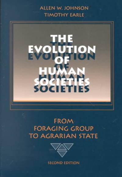 The Evolution of Human Societies