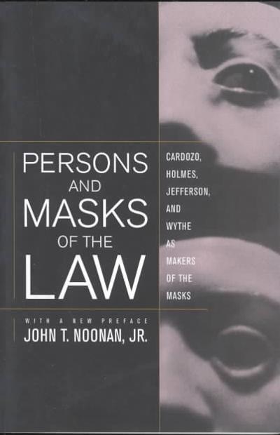 Persons and Masks of the Law