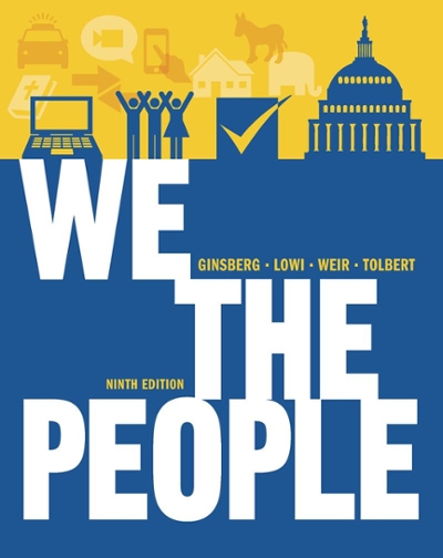 We the People 9th edition 9780393913088 by Ginsberg, Benjamin