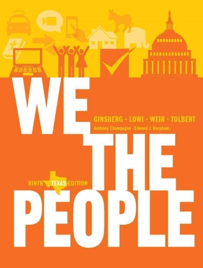 We the People 9th edition 9780393921113 by Ginsberg, Benjamin