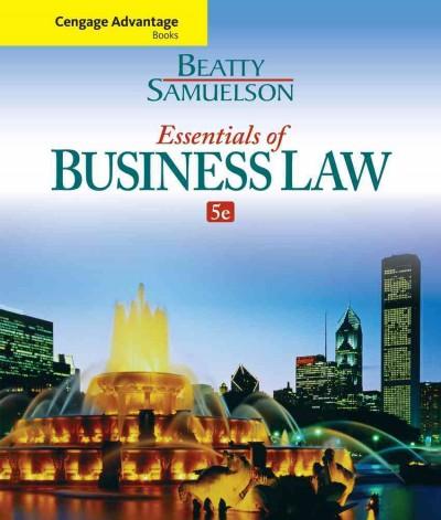 Cengage Advantage Books: Essentials of Business Law 5th edition 9781285427003 by Beatty, Jeffrey F.