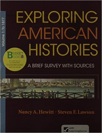 Loose-leaf Version for Exploring American Histories, Volume 1