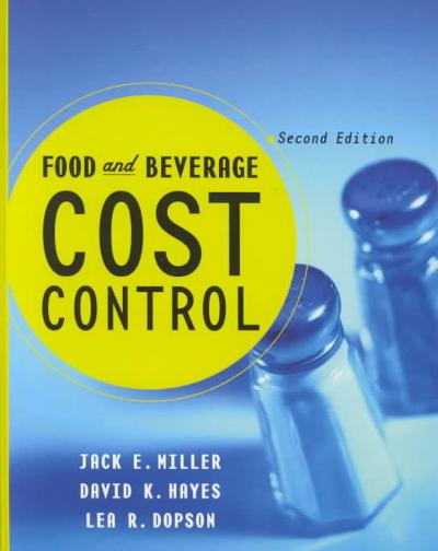 Food and Beverage Cost Control