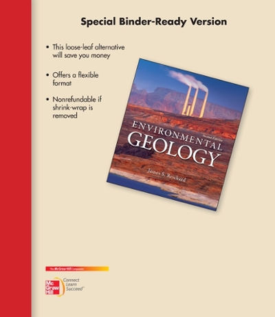 Loose Leaf Version for Environmental Geology 10th edition 9780077791759 by Montgomery, Carla