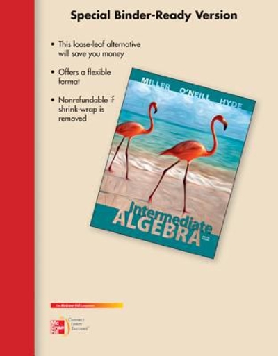 Loose Leaf Version for Intermediate Algebra