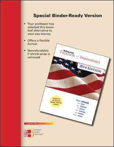 Loose-Leaf for McGraw-Hill's Taxation of Individuals 2017 Edition, 8e