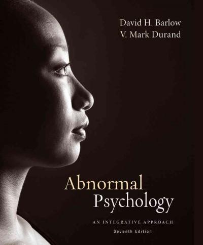 Cengage Advantage Books: Abnormal Psychology 7th edition 9781285761343 by Barlow, David H.