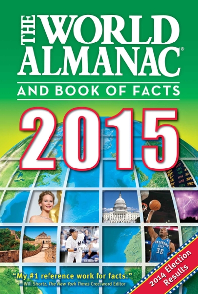 The World Almanac and Book of Facts 2015 9781600571909 by Janssen, Sarah