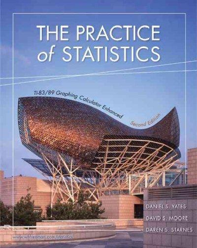 The Practice of Statistics 2nd edition 9780716747734 by Yates, Dan