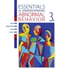 Essentials Of Understanding Abnormal Behavior Solution Manual | Chegg.com