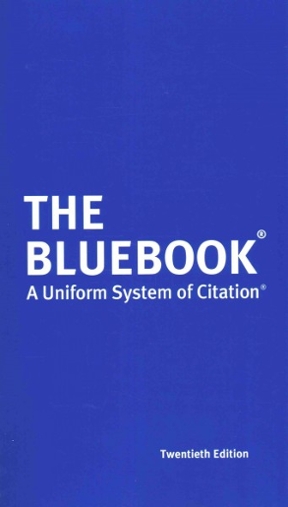 the bluebook 20th edition the bluebook 20th edition