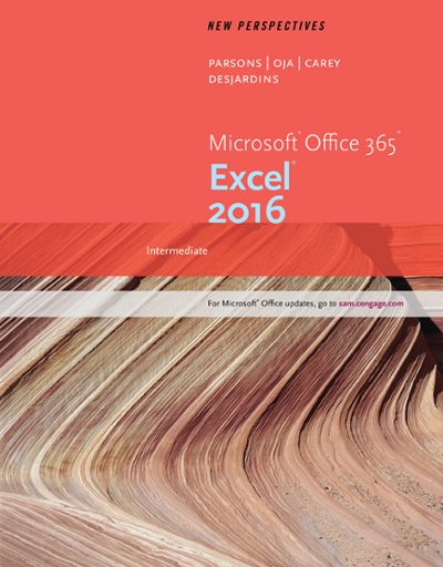 New Perspectives Microsoft Office 365 & Excel 2016