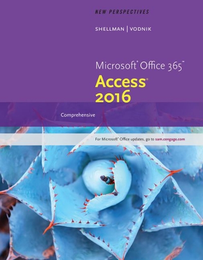 New Perspectives Microsoft Office 365 & Access 2016