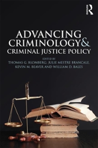 criminology advancing routledge chegg perlego blomberg beaver brancale