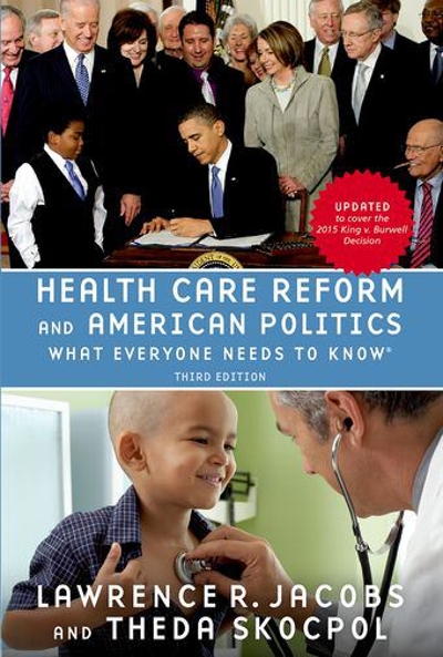 Health Care Reform and American Politics 3rd edition 9780190262044 by Jacobs, Lawrence