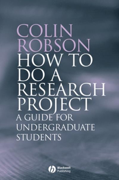How to do a Research Project