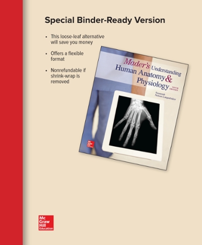 Loose Leaf Version for Mader's Understanding Human Anatomy & Physiology