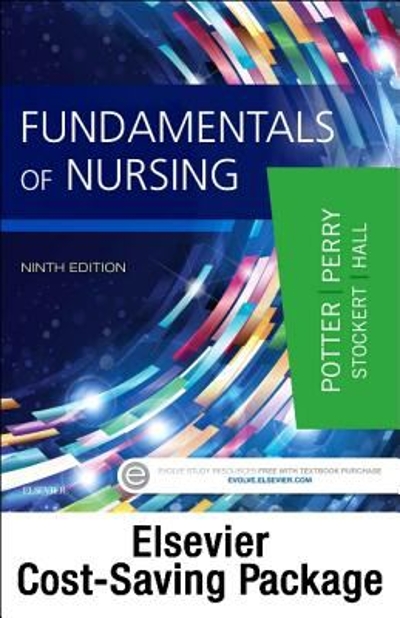 Fundamentals of Nursing - Text and Study Guide Package 9th edition 9780323477932 by Potter, Patricia A.