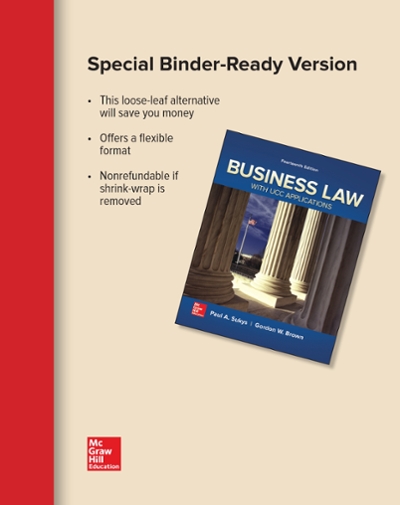 Loose-Leaf for Brown Business Law