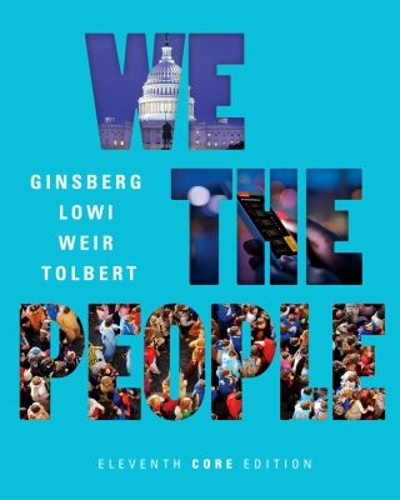 We the People 11th edition 9780393283631 by Ginsberg, Benjamin