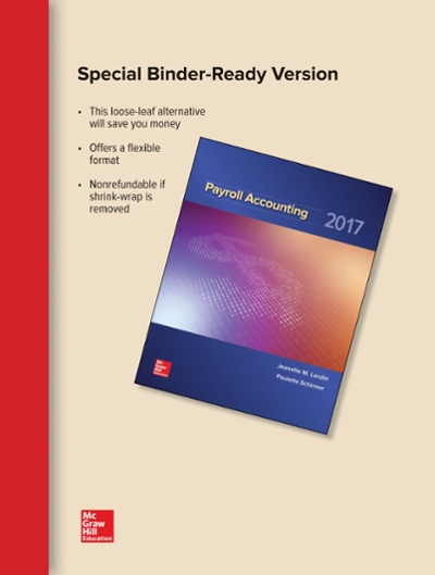 Loose Leaf for Payroll Accounting 2017
