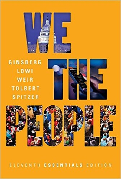 We the People 11th edition 9780393283648 by Ginsberg, Benjamin