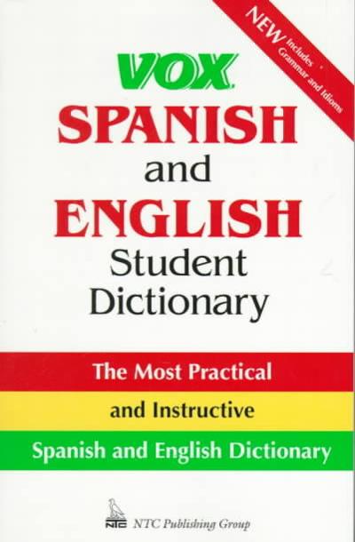 Vox Spanish and English Student Dictionary PB, 2nd Edition