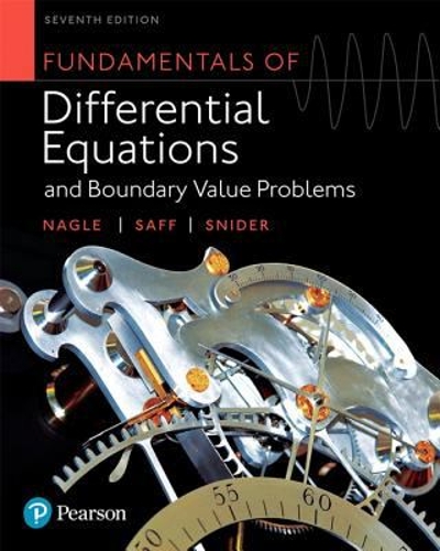 Fundamentals of Differential Equations and Boundary Value Problems 7th edition 9780321977106 by Nagle, R. Kent